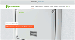 Desktop Screenshot of ezmeter.com