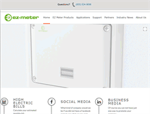 Tablet Screenshot of ezmeter.com